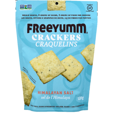 FreeYumm Himalayan Salt Crackers (120g) - Lifestyle Markets